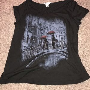 Christopher Banks black t-shirt